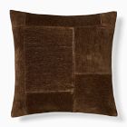 Patchwork Chenille Pillow Cover