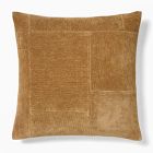 Patchwork Chenille Pillow Cover