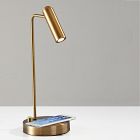 Linear Metal LED Wireless Charging &amp; USB Task Lamp (16.5")
