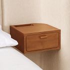 Emma Chamberlain Wingback Bed with Charging Nightstands