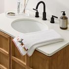 Nicole Cicak Festive Pups Hand Towel