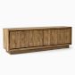 Video 1 for Carved Pattern Solid Wood Media Console (60"&ndash;80")