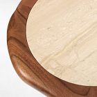 Emma Chamberlain Marble Side Table (18")