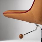 Emma Chamberlain Leather Office Chair