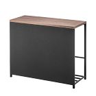 Open Box: Yamazaki Entryway Storage Organizer &amp; Bench - Black