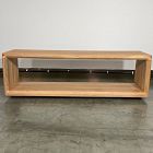 Open Box: Calla Solid Wood Entryway Bench (56") - Cool Walnut