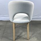 Open Box: Boerum Dining Chair - Performance Twill Alabaster, Blonde