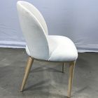 Open Box: Boerum Dining Chair - Performance Twill Alabaster, Blonde