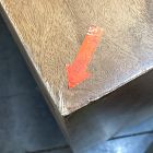 Open Box: Carved Pattern 3-Drawer Dresser (35") - Burnt Wax
