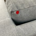 Open Box: Florent Sofa Bench (86"W, 39"D) - Performance Yarn-Dyed Linen Weave Soft Blue