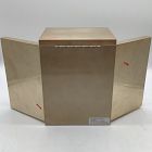 Open Box: Mid-Century Jewelry Box, Tower (13.5"H) - Champagne