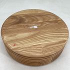 Open Box: Peyton Round Wood Box (10.75") - Light Ash