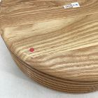 Open Box: Peyton Round Wood Box (10.75") - Light Ash