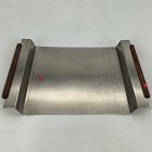 Open Box: Pierce &amp; Ward Rectangular Metal Tray (18" x 12") - Pewter