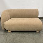 Open Box: Laurent Left-Arm 2 Seater Sofa - Performance Chenille Crossweave Tawny, Blonde