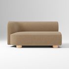 Open Box: Laurent Left-Arm 2 Seater Sofa - Performance Chenille Crossweave Tawny, Blonde