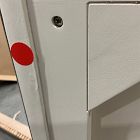 Open Box: Lleyton Bar Cabinet (36") - Cream, Polished Champagne