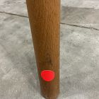 Open Box: Mid-Century Leather Swivel Counter Stool (26.6") - Saddle Leather Nut, Acorn