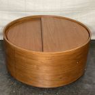 Open Box: Volume Storage Coffee Table (36") - Cool Walnut