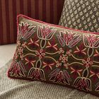 Folk Stripe Pillow &amp; Throw Set