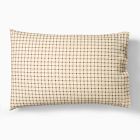 Lone Fox Botanical Grid Pillowcase Set