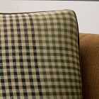 Lone Fox Color Block Gingham Pillow Cover