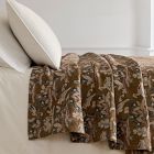 Lone Fox Forest Jacquard Tapestry Blanket
