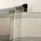 Woven Framed Plaid Pillow Cover