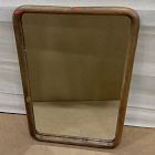 Open Box: Chelsea Rectangular Wall Mirror - Burnt Wax