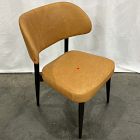 Open Box: Hyde Leather Dining Chair - Ludlow Leather Sesame, Smoked Oak