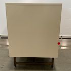 Open Box: Lilia Rectangle Nightstand (33") - Matte Alabaster, Golden Brass