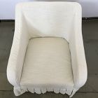 Open Box: Robin Pleated Skirt Glider - Performance Yarn Dyed Linen Weave Alabaster