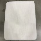 Open Box: Robin Pleated Skirt Storage Ottoman - Performance Yarn Dyed Linen Weave