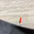 Open Box: Travertine Coffee Table (44") - Travertine