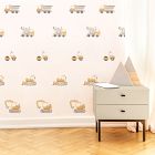Mej Mej Away We Go Construction Toss Peel &amp; Stick Wall Decals