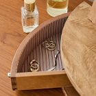 Emma Chamberlain Burl Mirrored Jewelry Box