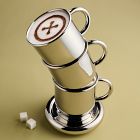 Emma Chamberlain Stainless Steel Mug &amp; Button Saucer Set