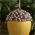 Lone Fox Felt Acorn Ornaments (Set of 3)
