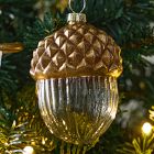 Lone Fox Glass Animal Ornaments (Set of 3)