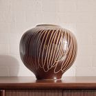 Carved Ceramic Vases