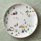 Holiday Skier Stoneware Dinnerware Collection