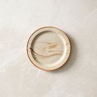 Lone Fox Faux Bois Appetizer Plate Sets