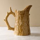 Lone Fox Faux Bois Pitcher