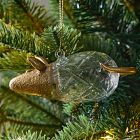 Lone Fox Glass Animal Ornaments (Set of 3)