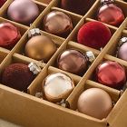 Lone Fox Small Glass Ball Ornaments (Set of 25)