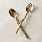 Lone Fox Woodland Salad Servers (Set of 2)
