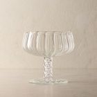 Twisted Coupe Glass Sets