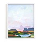 Pink Summer Haze Framed Wall Art by Minted for West Elm
