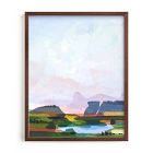 Pink Summer Haze Framed Wall Art by Minted for West Elm