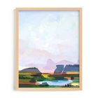 Pink Summer Haze Framed Wall Art by Minted for West Elm